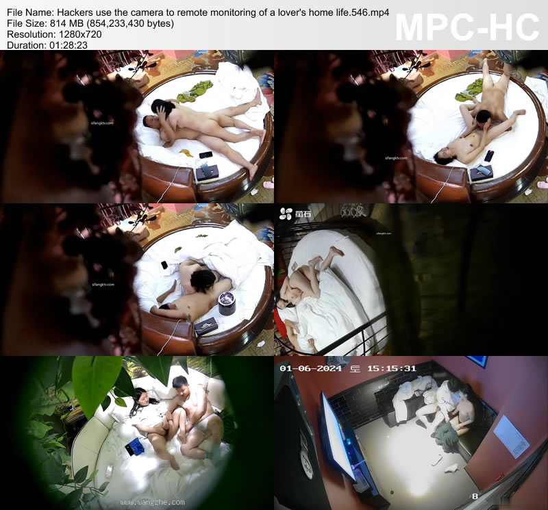 Hackers use the camera to remote monitoring of a lover's home life.546